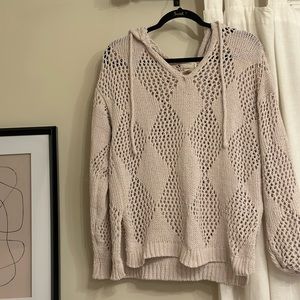 Knitted women sweater